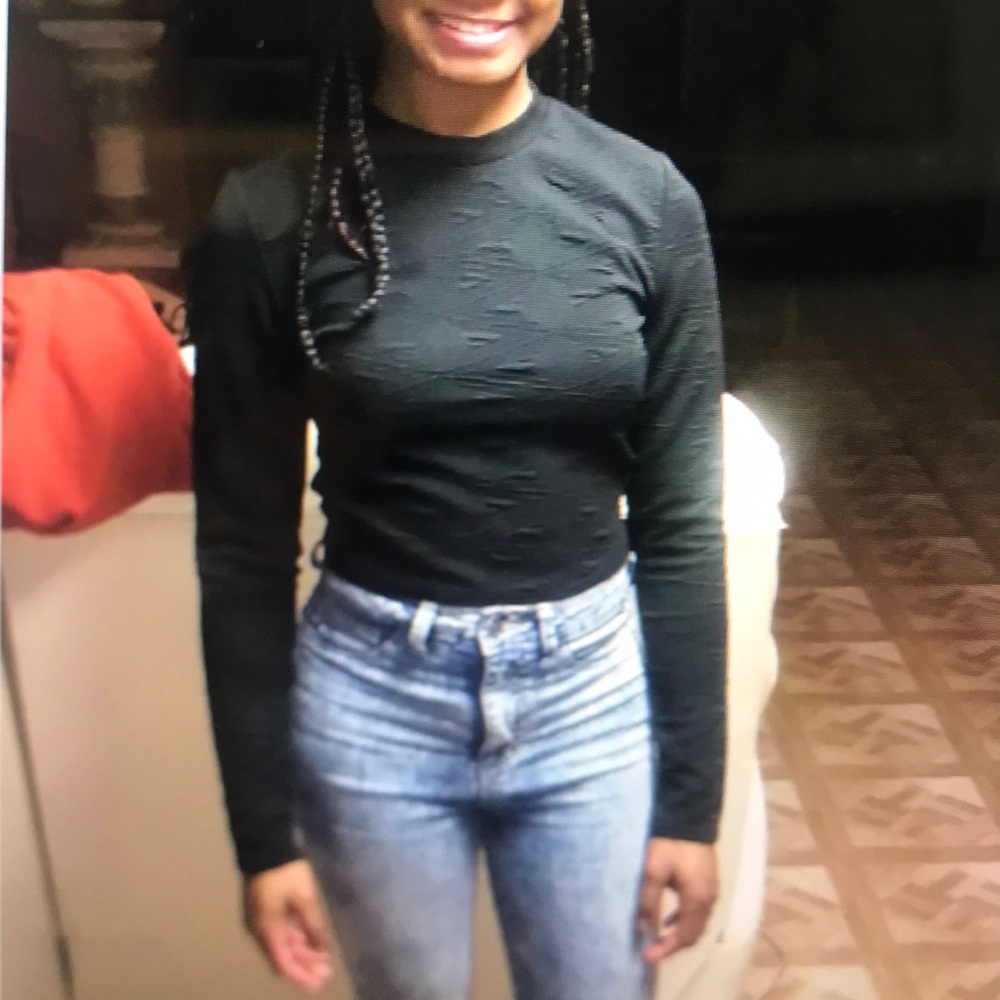 Black Crop Top